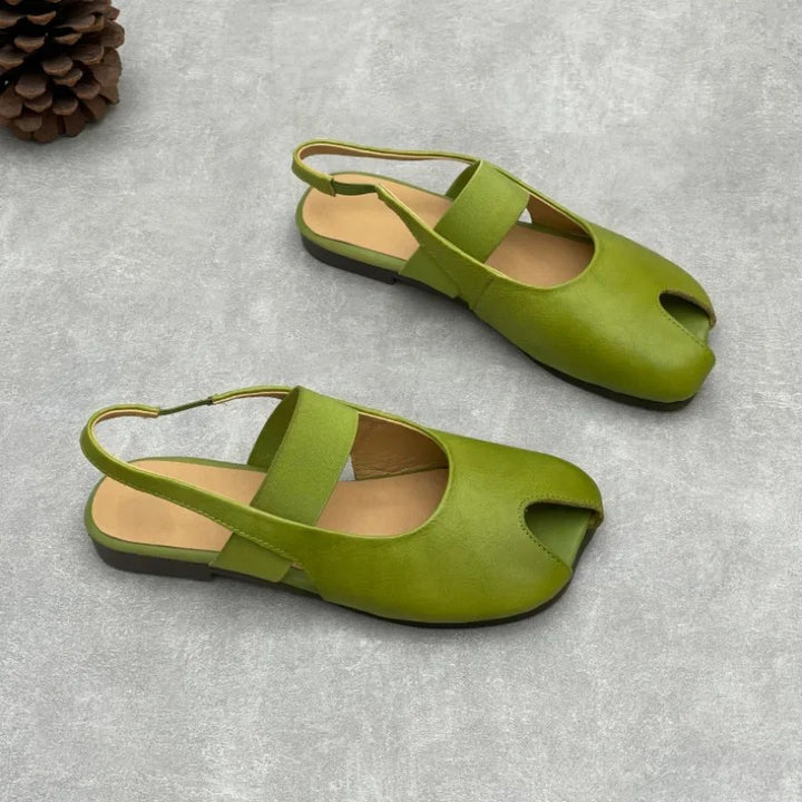Claudette Peep-Toe Slingbacks
