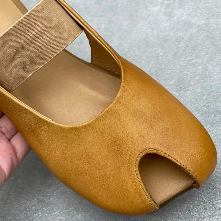Claudette Peep-Toe Slingbacks