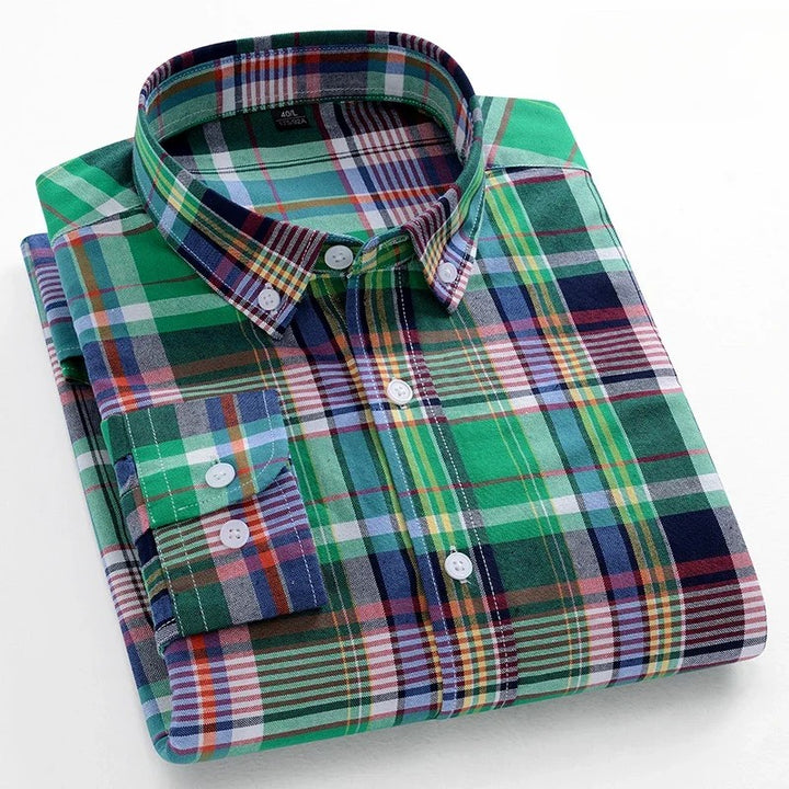 Bayside Plaid Oxford Shirt