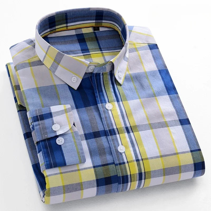 Bayside Plaid Oxford Shirt