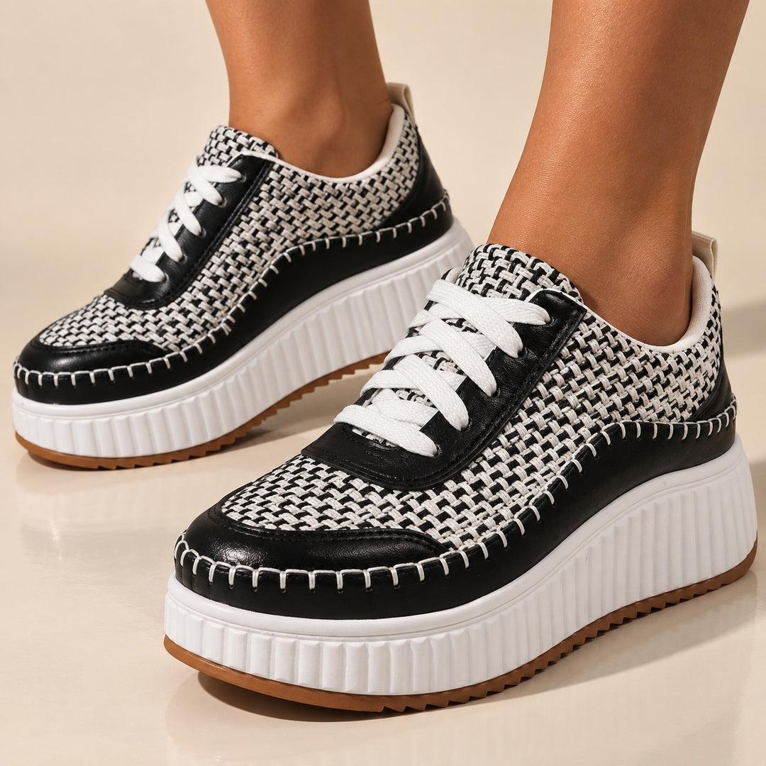 Checkerboard Platform Sneakers — ce_brooklyn_s3_01