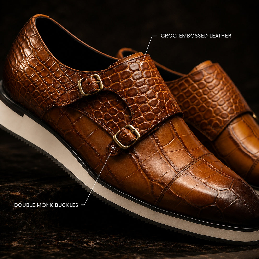 Coccodrillo Double Monk Sneakers — ce_metastatic_08