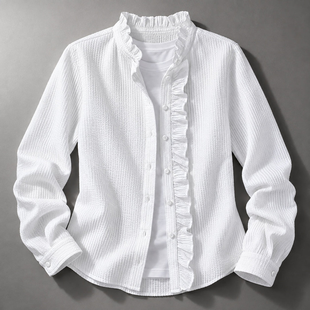 Colette Ruffle Placket Blouse — ce_soul_s1_01