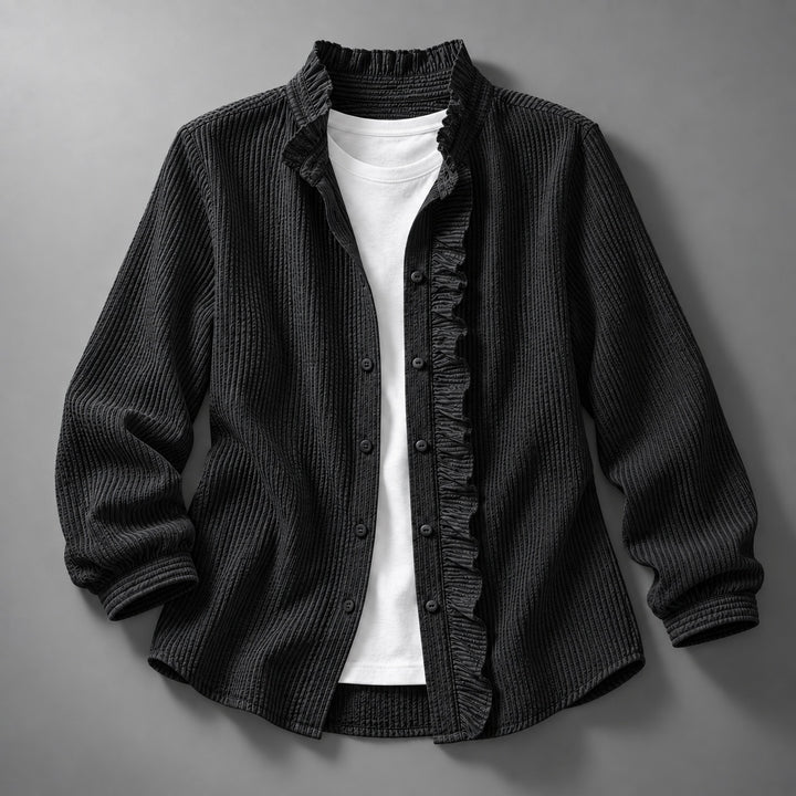 Colette Ruffle Placket Blouse — ce_soul_s1_01