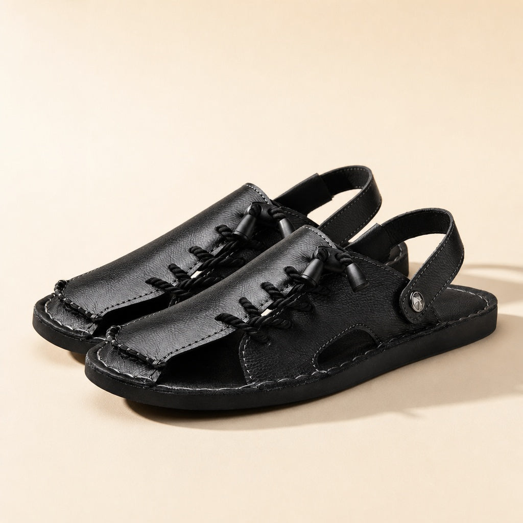 Corded Leather Fisherman Sandals — 01_clean_hero_studio