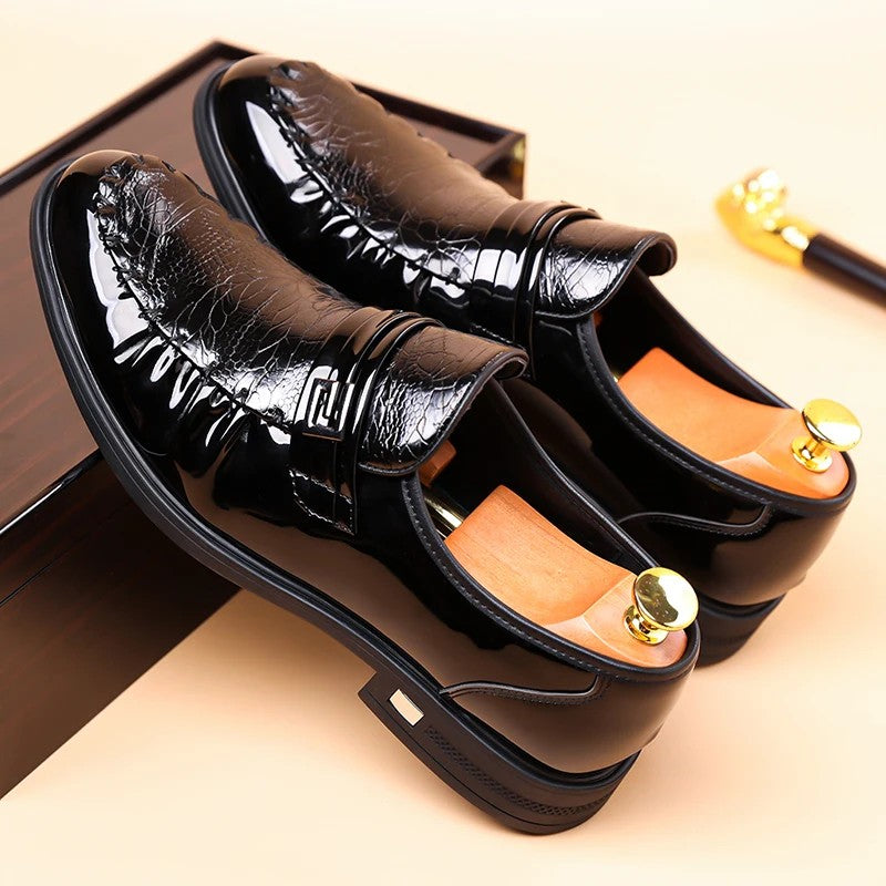 Marlon Croc Loafers