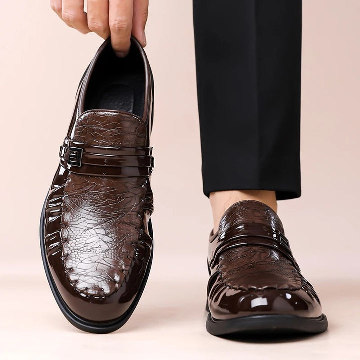 Marlon Croc Loafers