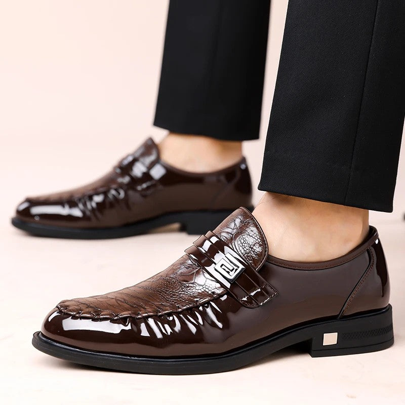 Marlon Croc Loafers