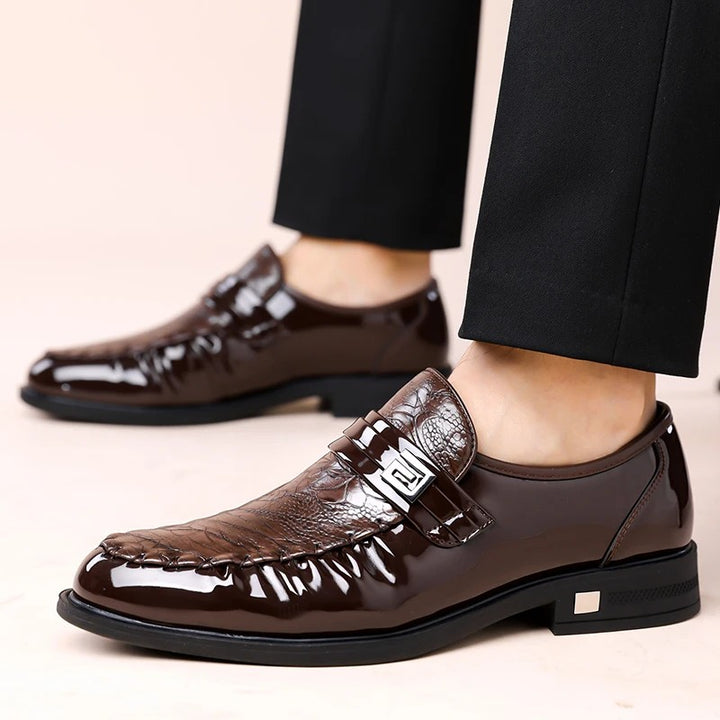 Marlon Croc Loafers