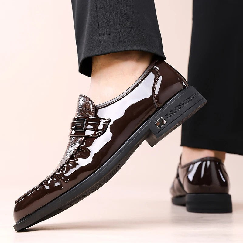 Marlon Croc Loafers
