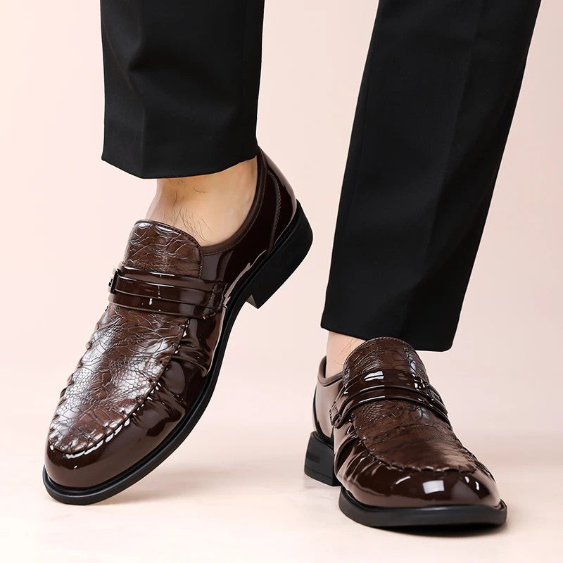 Marlon Croc Loafers