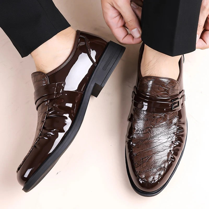 Marlon Croc Loafers