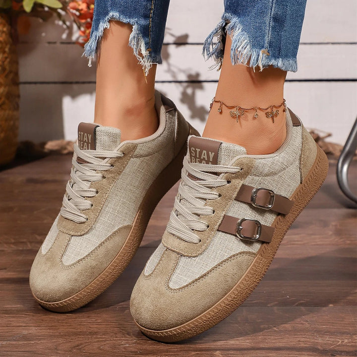 Fairway Buckle Sneakers