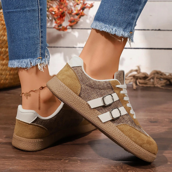 Fairway Buckle Sneakers
