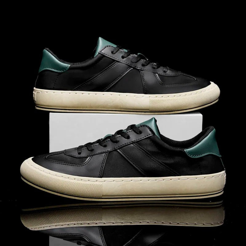 Verdello Heel-Tab Court Sneakers