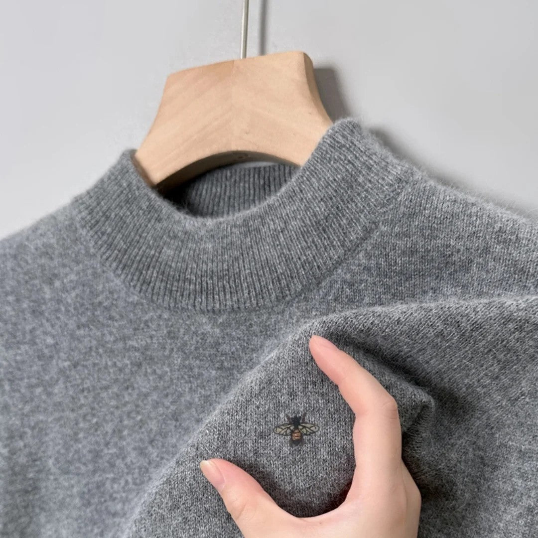 Apiary Mock Neck Sweater