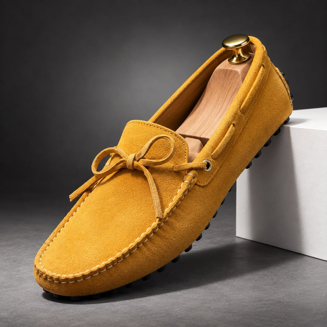 Dorian Bow Driving Loafers — ce_angle_01