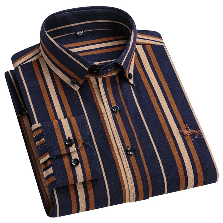 Racecourse Striped Oxford Shirt