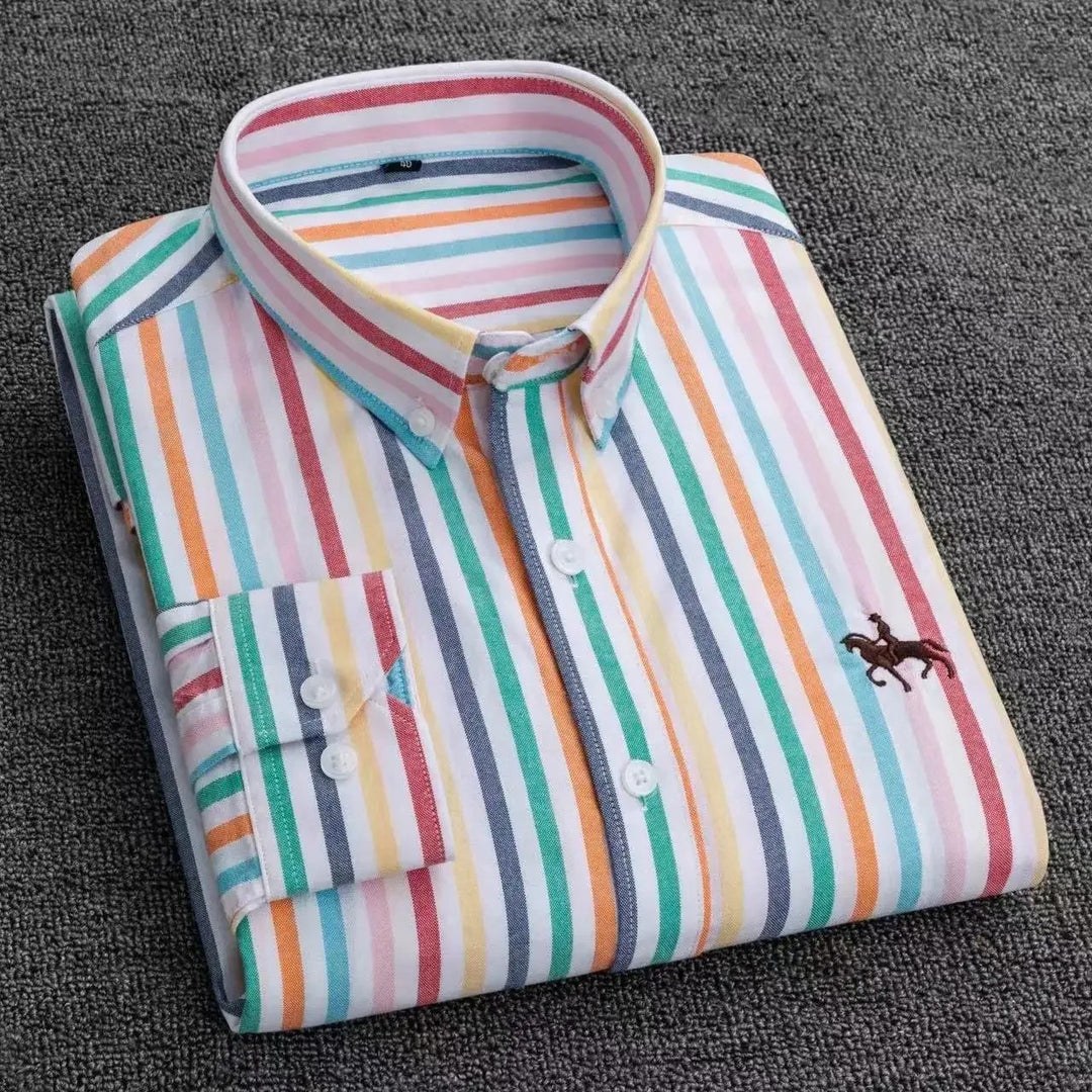 Racecourse Striped Oxford Shirt