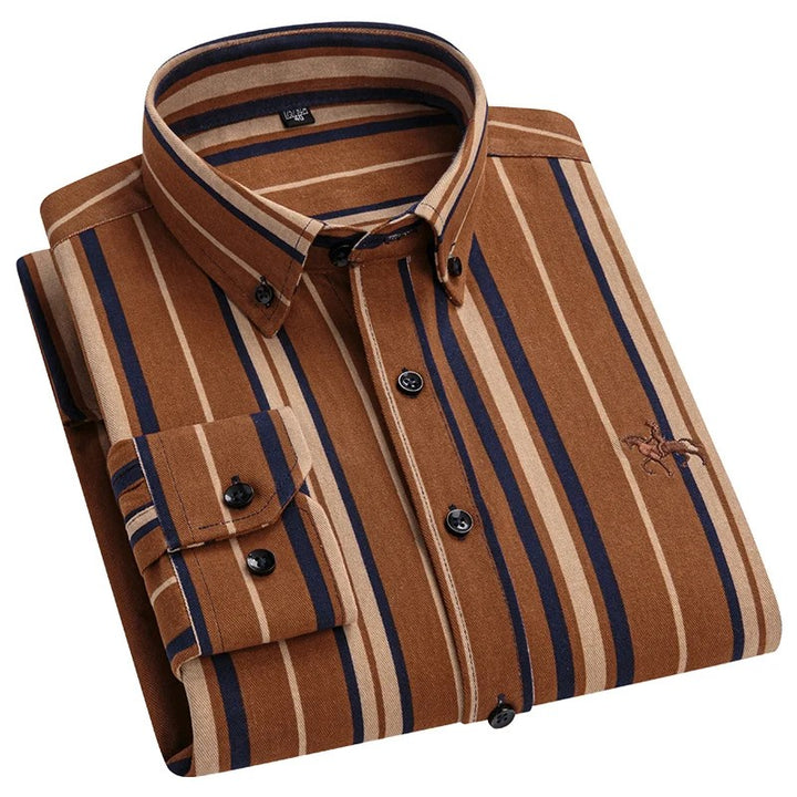 Racecourse Striped Oxford Shirt