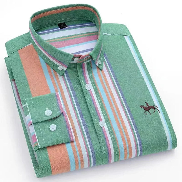 Racecourse Striped Oxford Shirt