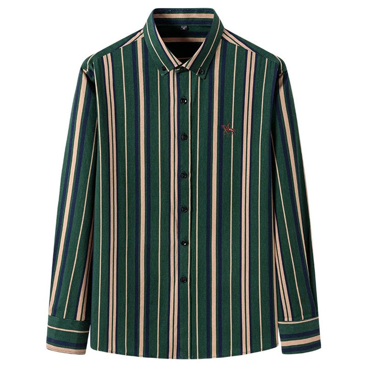 Racecourse Striped Oxford Shirt
