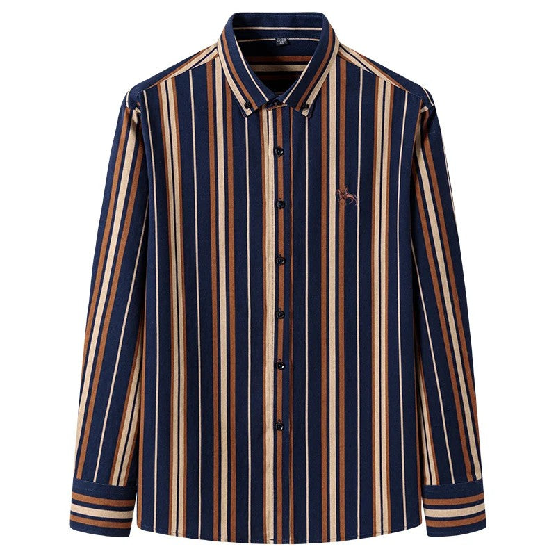 Racecourse Striped Oxford Shirt