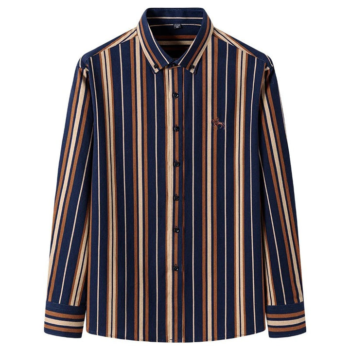 Racecourse Striped Oxford Shirt