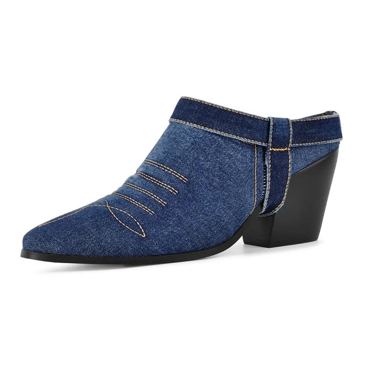 Cassidy Denim Mules