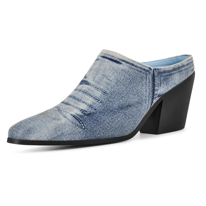 Cassidy Denim Mules
