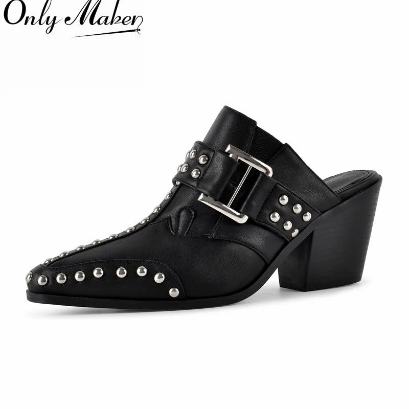 Cassidy Denim Mules