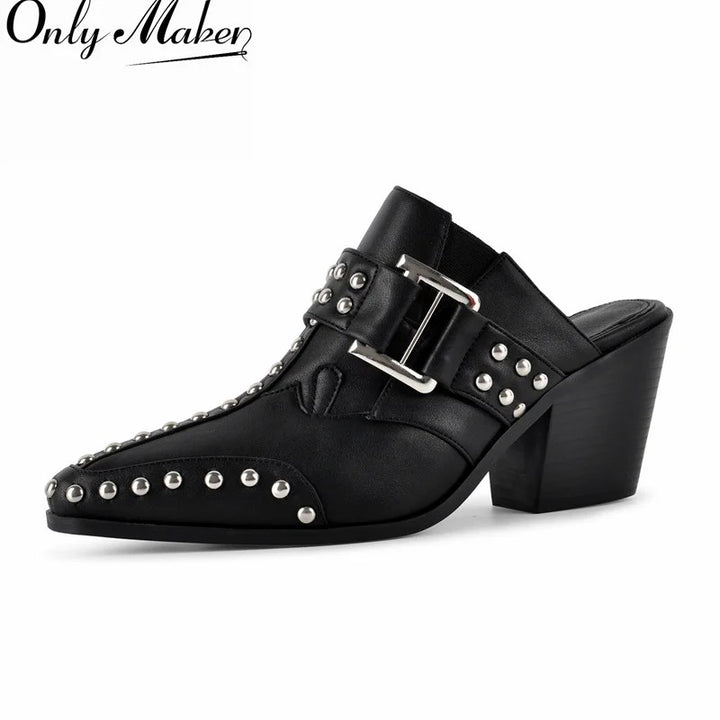 Cassidy Denim Mules