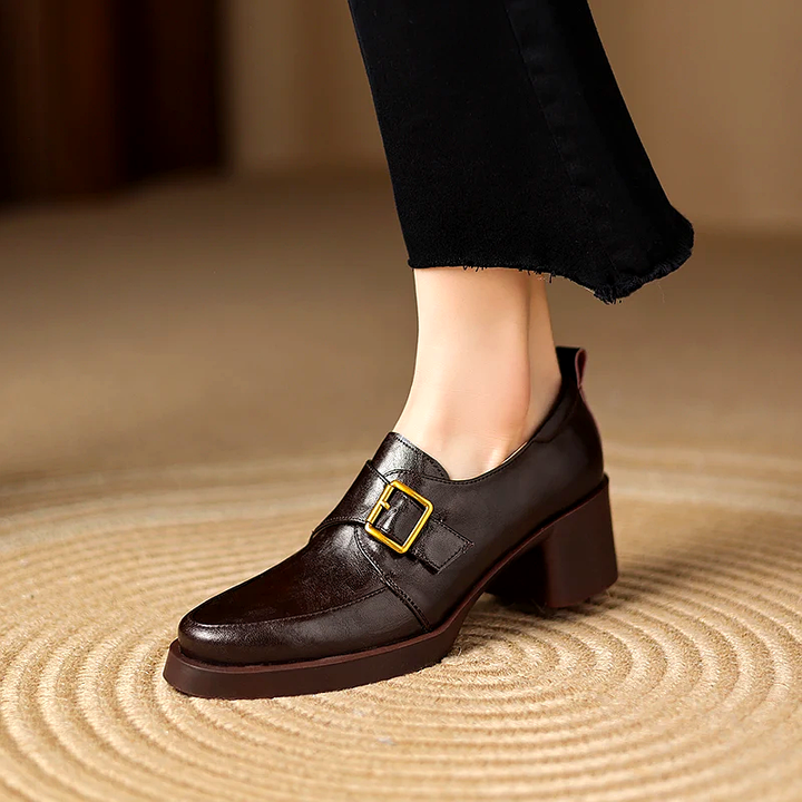 Bellamy Buckle Heels