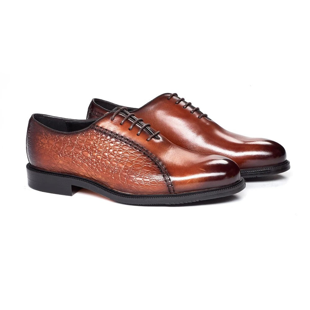 Serpentina Textured Oxfords
