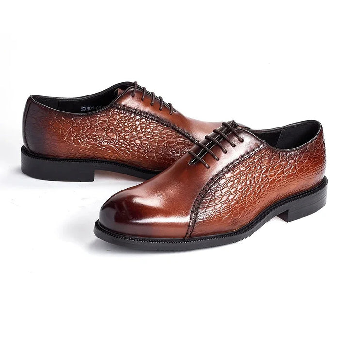 Serpentina Textured Oxfords