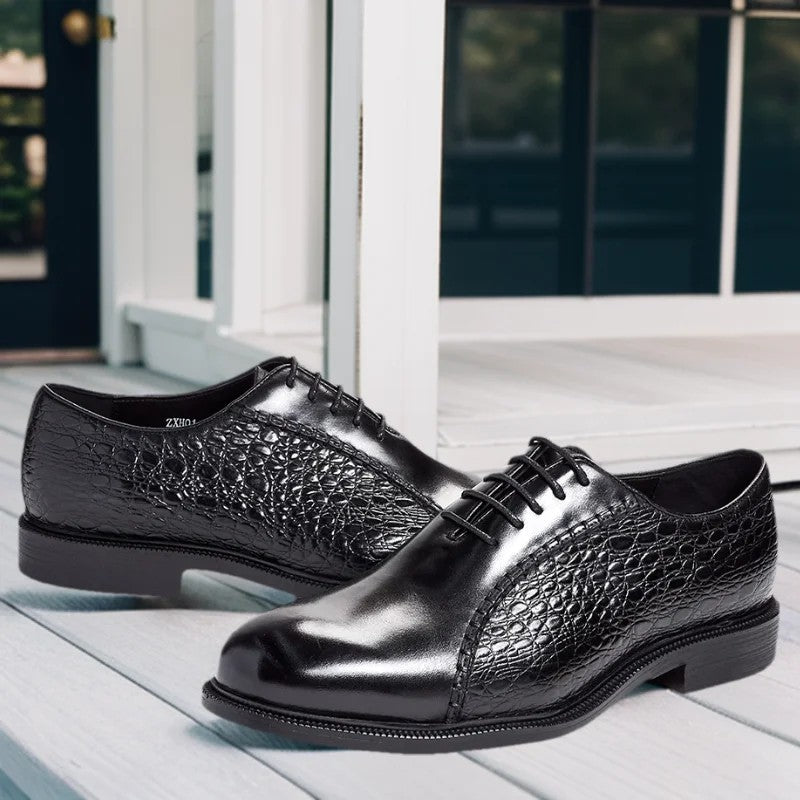 Serpentina Textured Oxfords