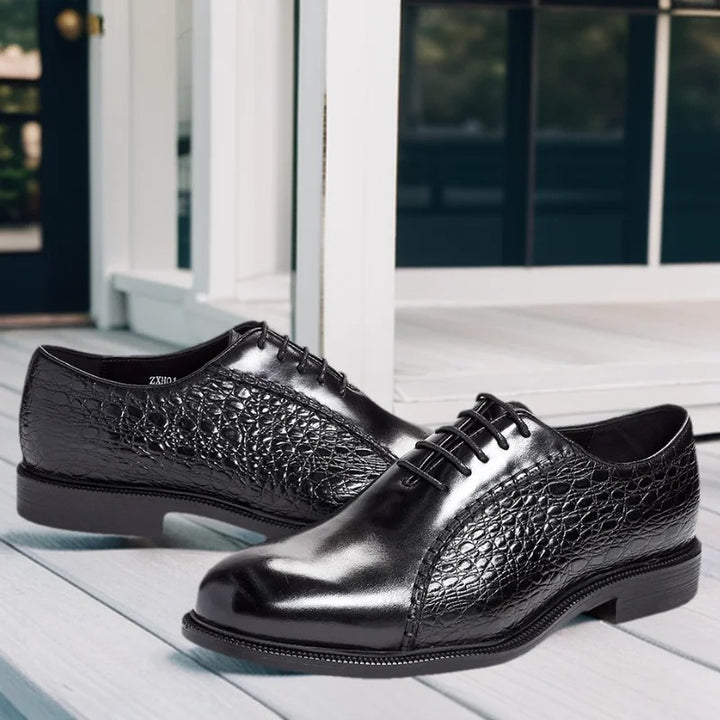 Serpentina Textured Oxfords