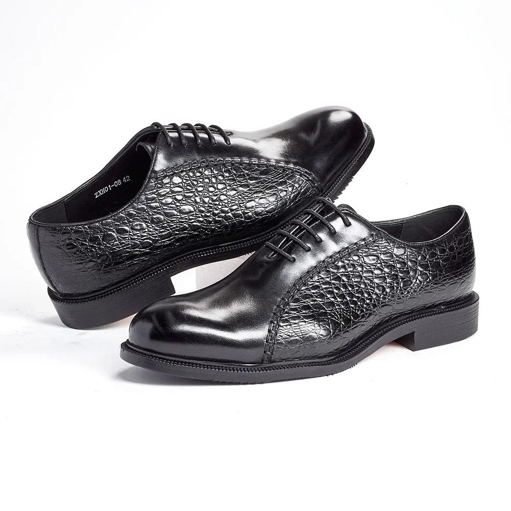 Serpentina Textured Oxfords