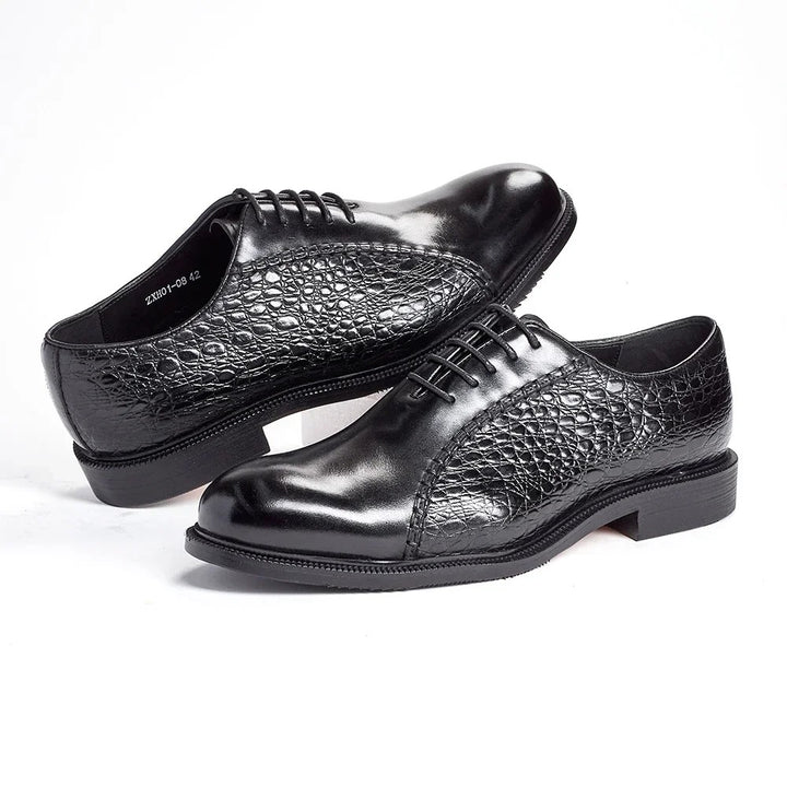 Serpentina Textured Oxfords