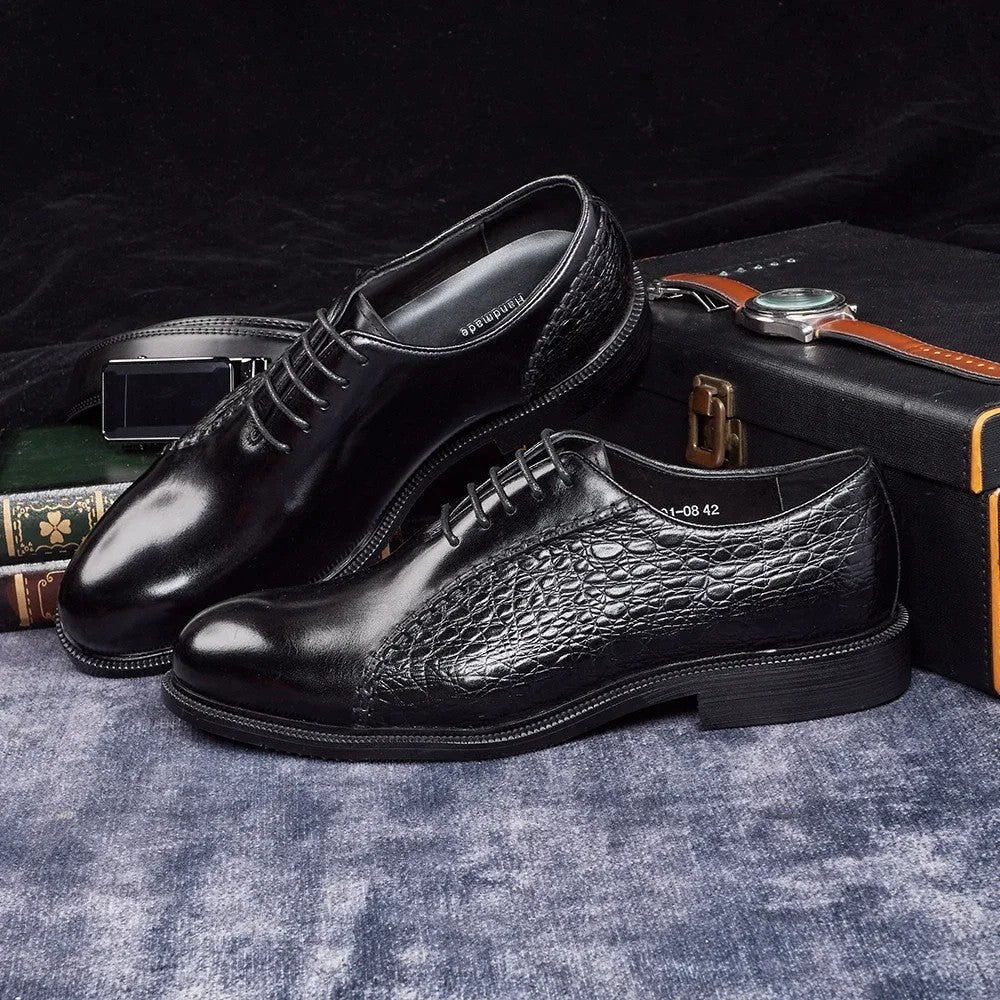Serpentina Textured Oxfords