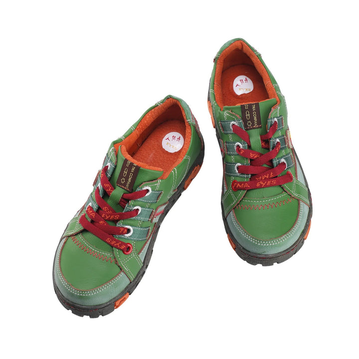 Bottega Contrast-Stitch Sneakers