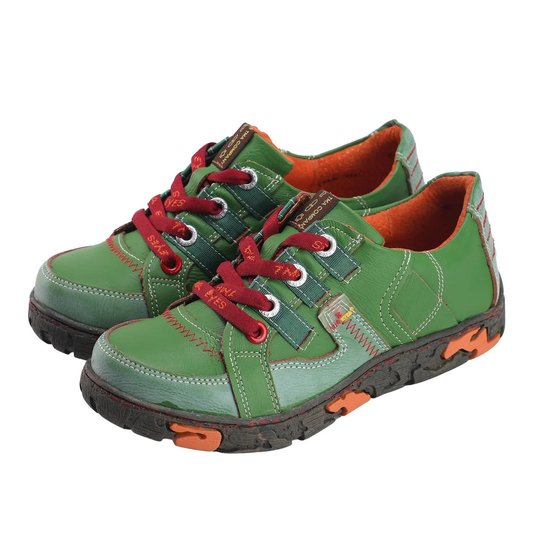 Bottega Contrast-Stitch Sneakers