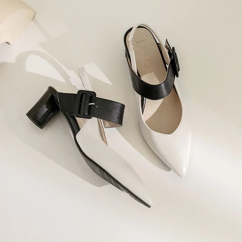 Isolde Buckle Slingbacks