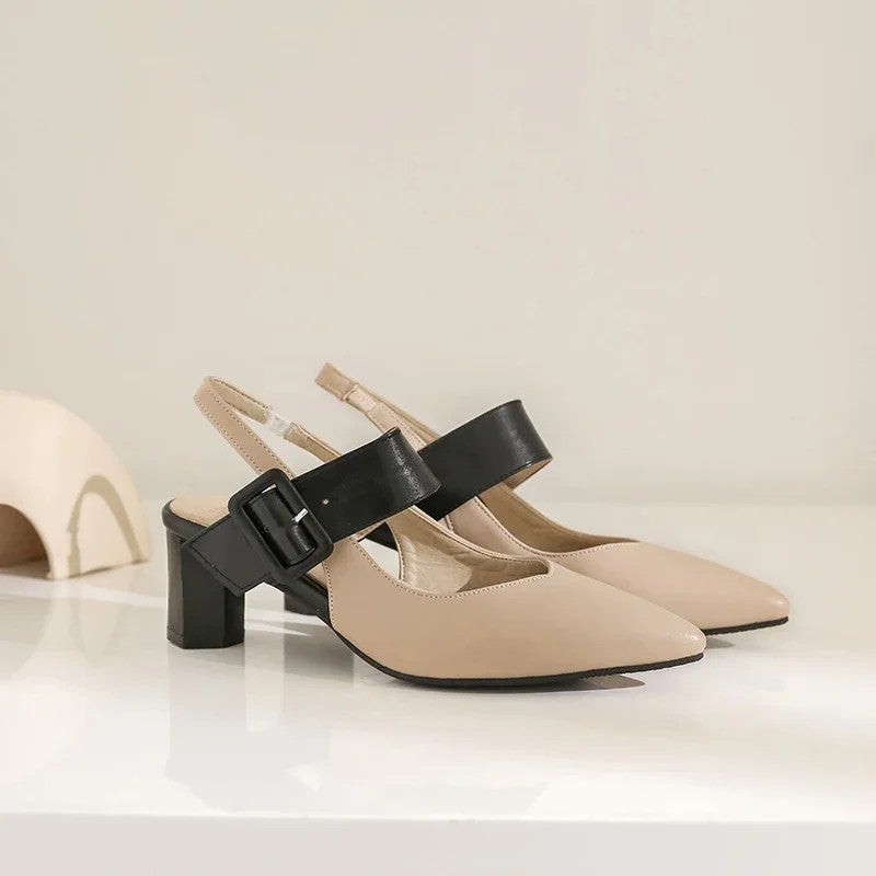 Isolde Buckle Slingbacks