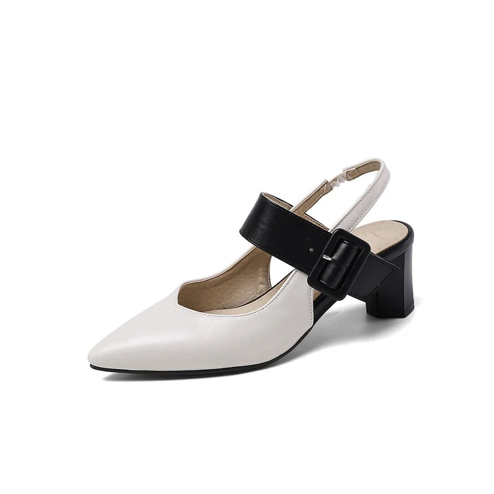 Isolde Buckle Slingbacks