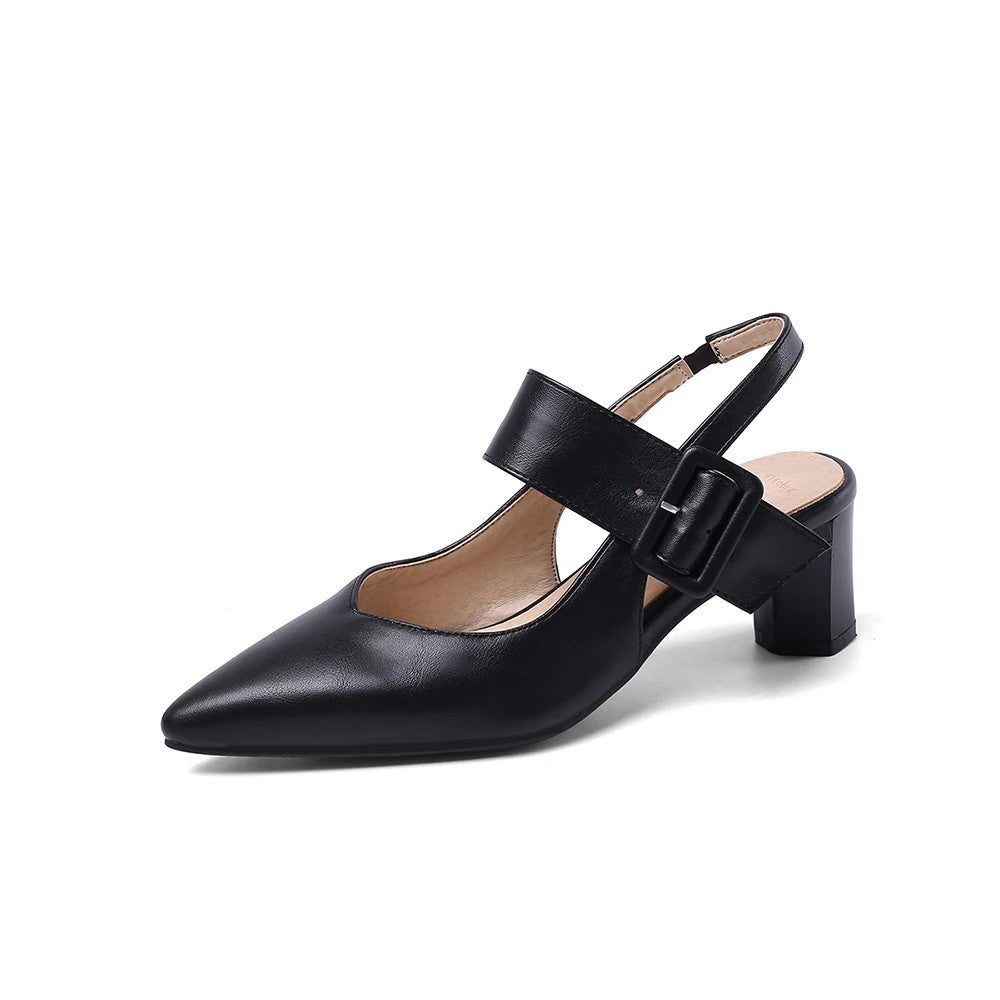 Isolde Buckle Slingbacks