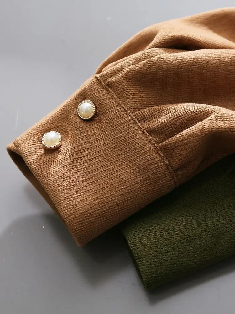 Catena Chain-Collar Blouse