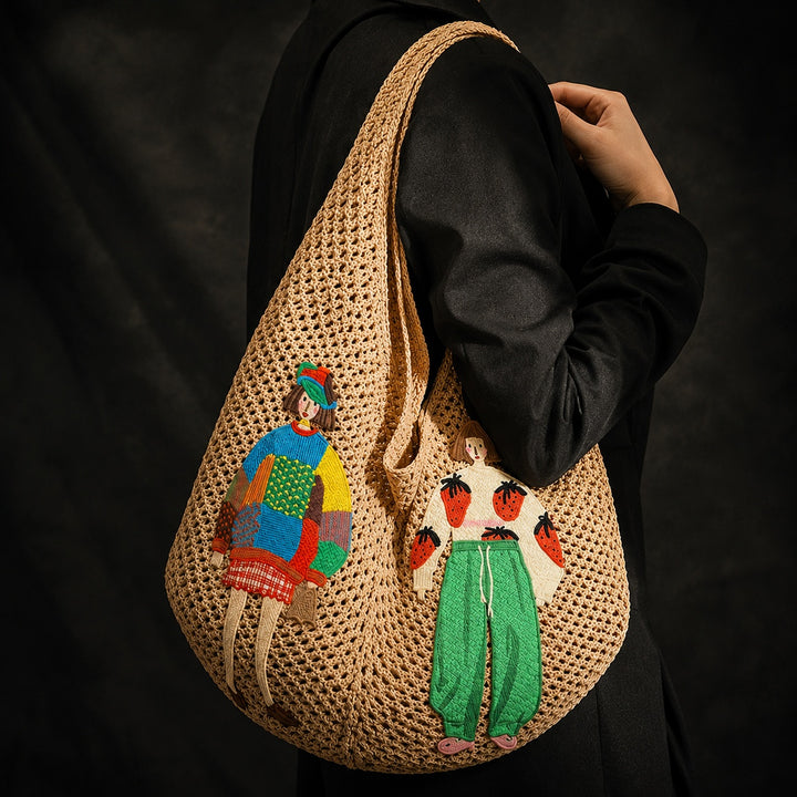 Fanciulla Embroidered Crochet Hobo Bag — ce_metastatic_03