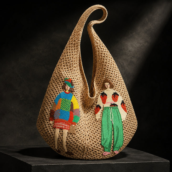 Fanciulla Embroidered Crochet Hobo Bag — ce_metastatic_07