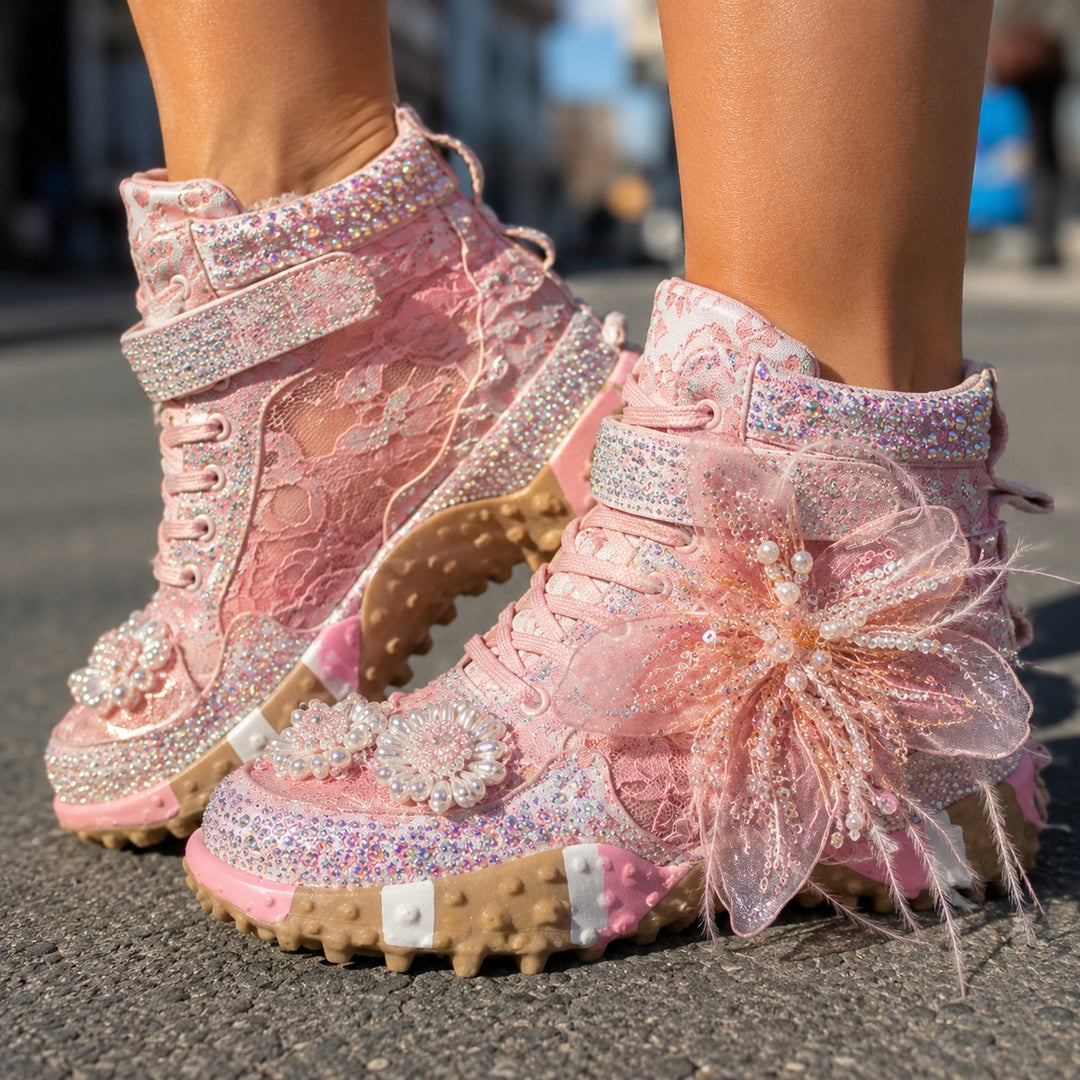 Fatina Rhinestone High-Top Sneakers — ce_brooklyn_s1_01